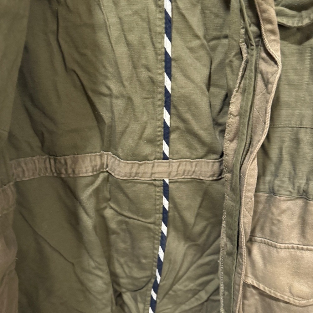 GAP Colorblock Olive Green Utility Field Jacket M - Picture 5 of 7